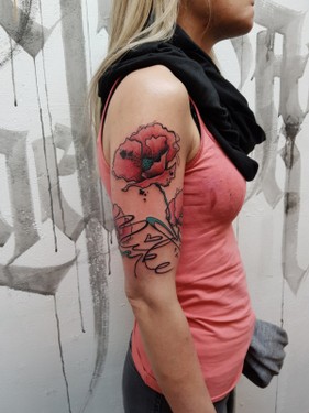 Ruhrpott styleink Tattoo Blumenarm.jpg